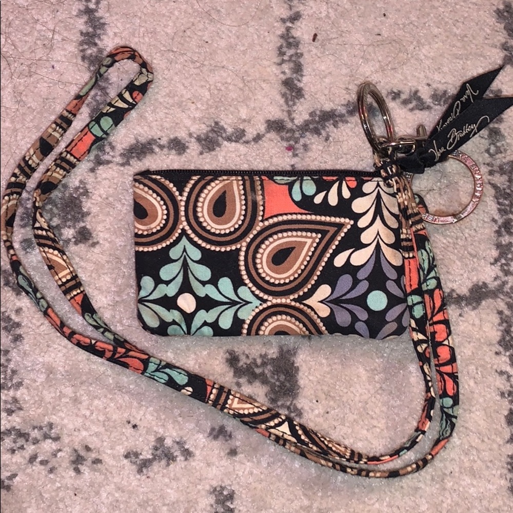 Vera Bradley wallet and keychain